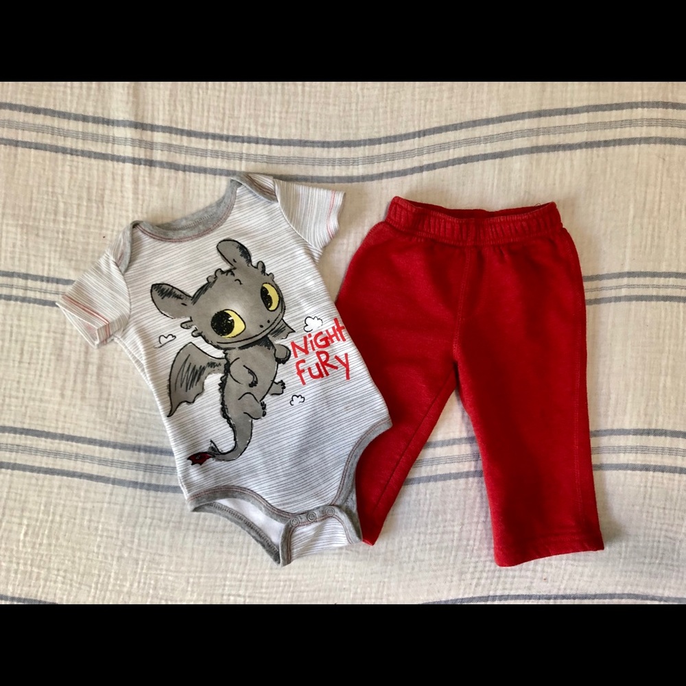 Cute Toothless Dragon 12 Month Bundle